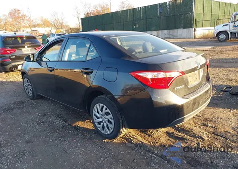 2018 Toyota Corolla Le из США, поврежденный, VIN 2T1BURHE1JC028124